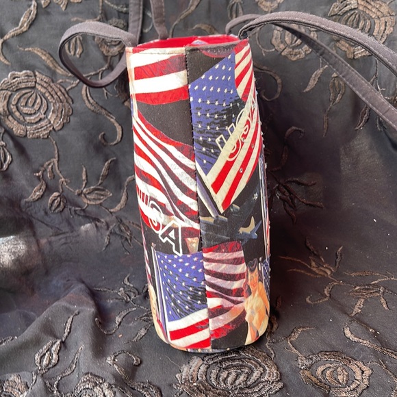 Made in USA pinup Girls patriotic handbag. - Picture 9 of 9
